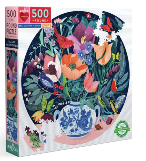 Still Life with Flowers  500Pc Rd Puzzle