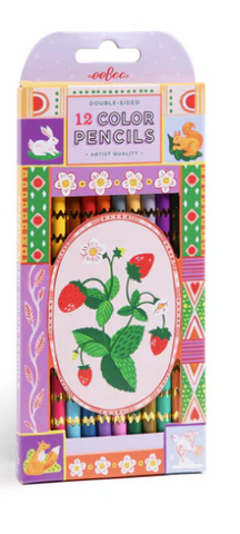 Strawberries Pencils 12Ct