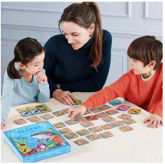 Sharks & Friends Shiny Memory Matching