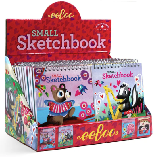 Valentine Sm. Sketchbook Assort.