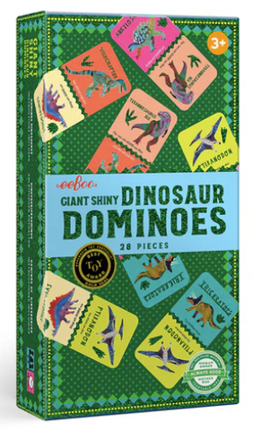 Giant Shiny Dinosaur Dominos