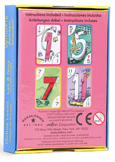Crazy Eight Playing Cards