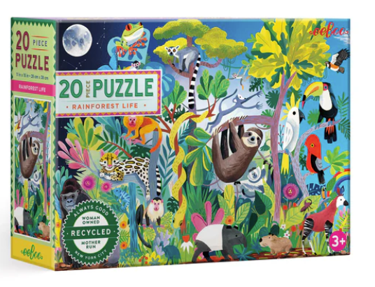 Rainforest Life 20 Pc Puzzle