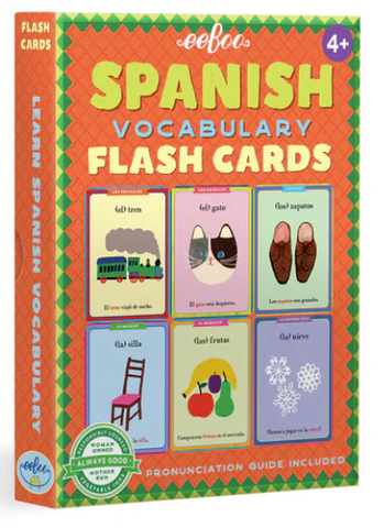 Spanish Flash Cards Eeboo