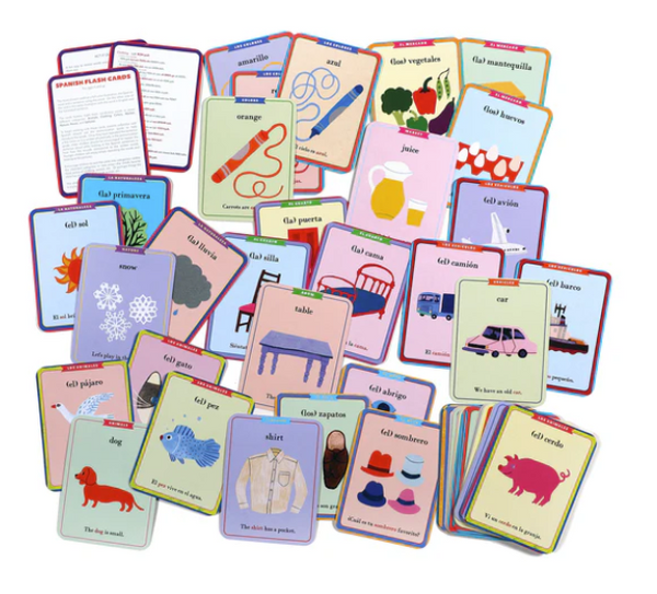 Spanish Flash Cards Eeboo