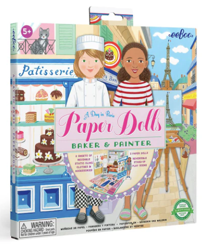 Baker & Painter Paper Dolls