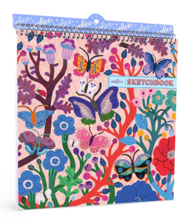 Butterflies Square Sketchbook