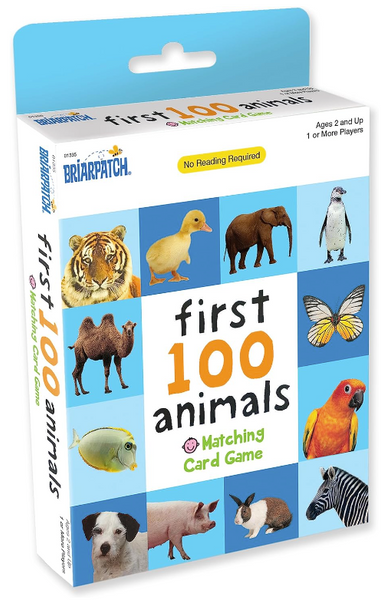 First 100 Animal Matching Game