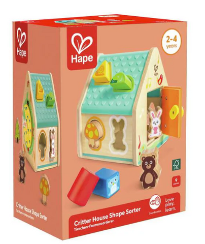 Critter House Shape Sorter