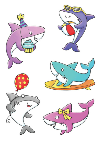 Silly Sharks Tattoos