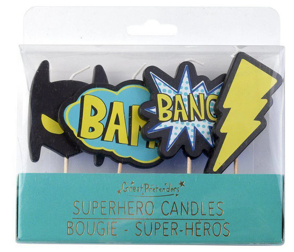 Candles Superhero