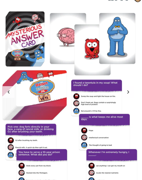 The Awkward Yeti Heart & Brain Game