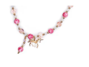 Pink Crystal Necklace