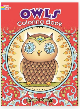 Owls Coloring Book