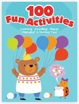 100 Fun Activities Red/Cat