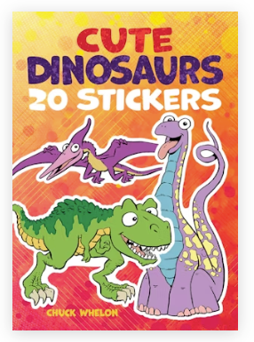 Cute Dinosaur 20 Stickers
