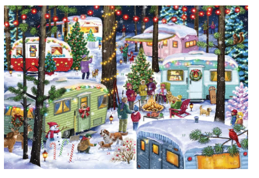 Camping For Christmas Advent