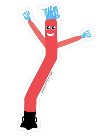 Red Air Dancer Vinyl