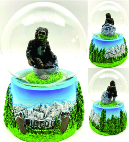 Bigfoot Snow Globe