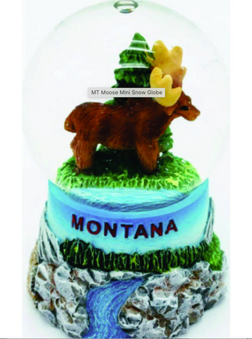 Moose Snowglobe Sm MT