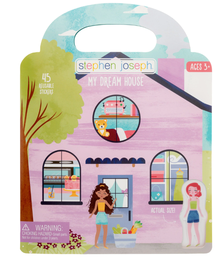 Reusable Sticker Book Dream House