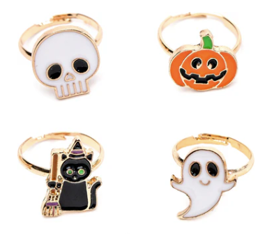 Spooky Wooky Halloween Rings