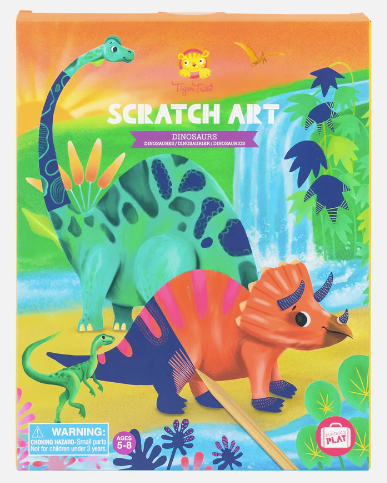 Scratch Art - Dinosaurs