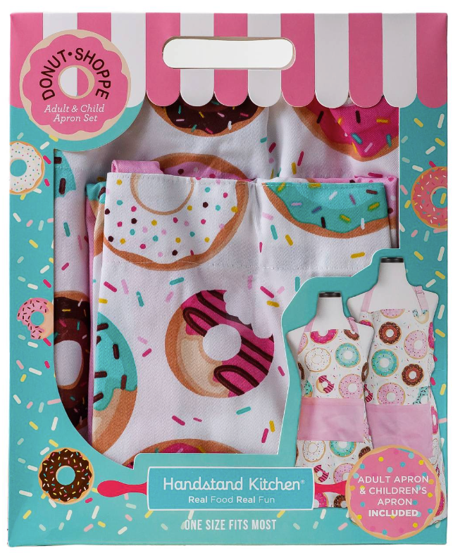 Donut Adult & Child Apron Set