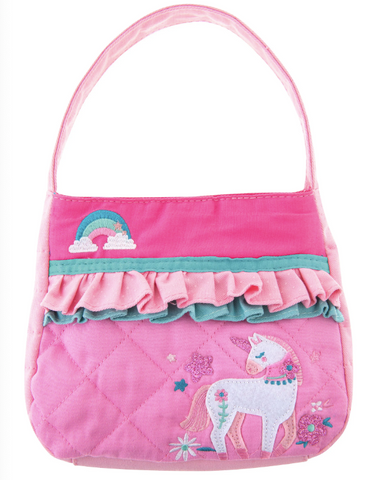 Quilted Purses Pink Unicorn