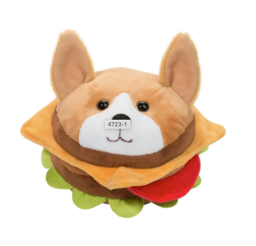 Corgi Burger Macaroon