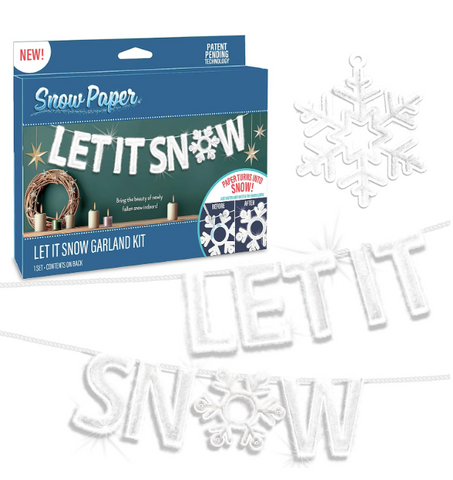 Let It Snow Garland Kit