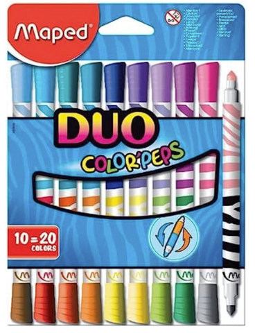 Duo Color Ultrawashable Markers