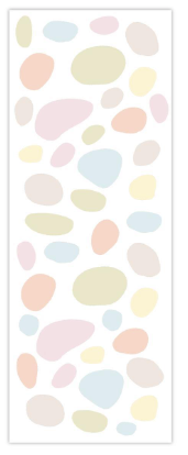 Pastel Spot Decal Wallie