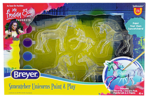 Suncatcher Unicorns Paint & Play