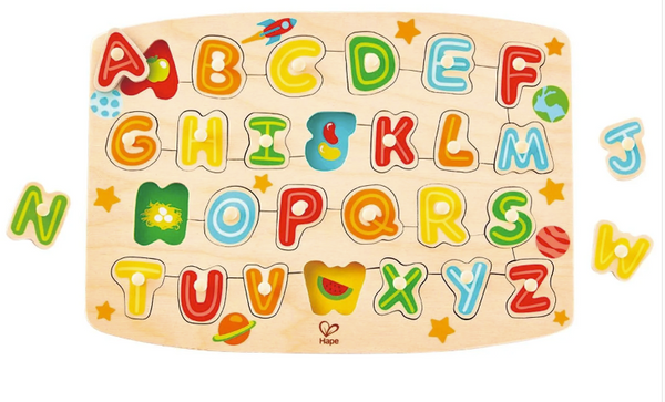 Alphabet Peg Puzzle