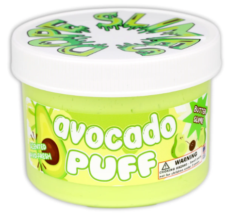 Avocado Puff Slime