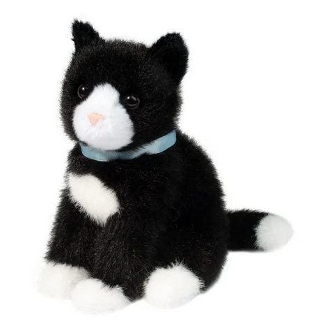 Mini Black & White Cat