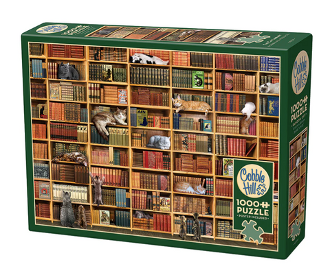 The Cat Library 1000pc