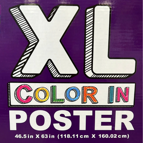 XL Color In Poster Asst.