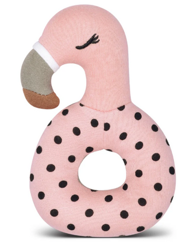 Franny Flamingo Rattle