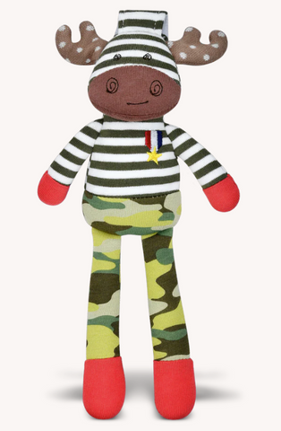 Marshall Moose Camo Pacifier Buddy
