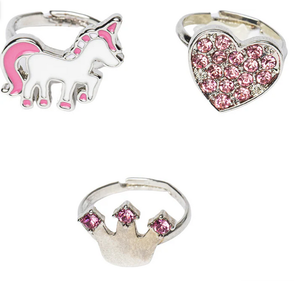 Princess Ring Set 3pc