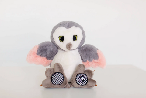 Barn Owl Pink/Gray Luna