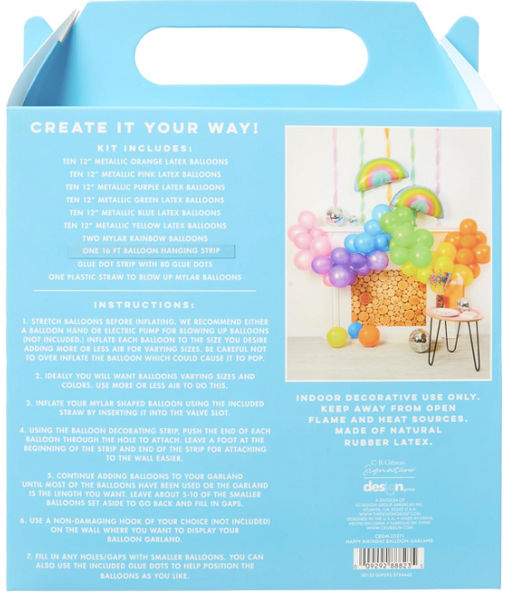 Over the Rainbow Balloon Arch Kit