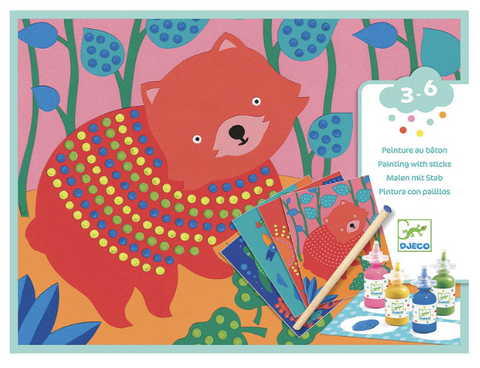 Painting Pointillism