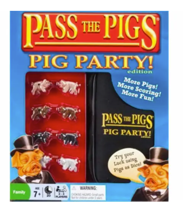 Pass The Pigs Pig Party