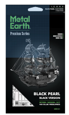 Black Pearl Ship -Black ME