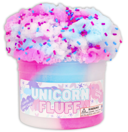 Unicorn Fluff Slime