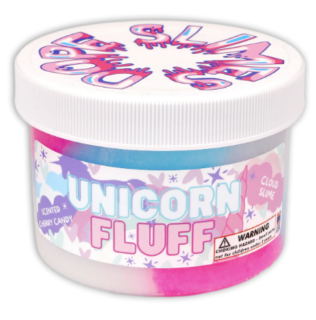 Unicorn Fluff Slime