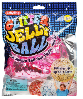 Jumbo Glitter Jelly Ball